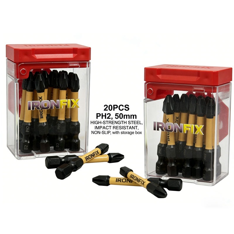 Drill Bits - ชุดดอกไขควง PH2 20 ชิ้น ทนทาน บรรจุในกล่อง