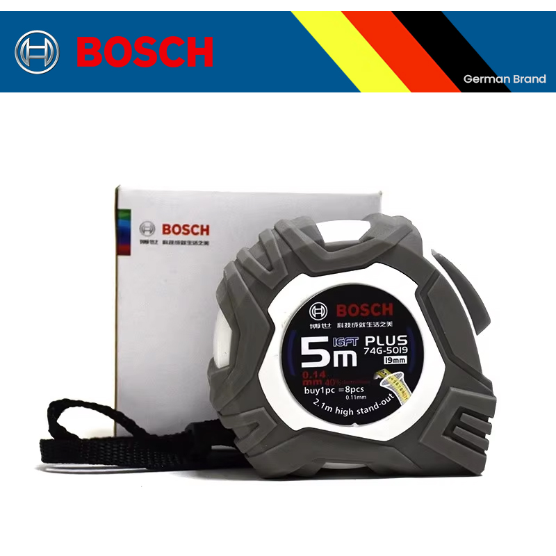 Tape Measure - บ๊อช ตลับเมตรแบบพับเก็บได้ ไม้บรรทัดแบบนุ่ม สแตนเลสสตีล เครื่องมือวัดงาน DIY