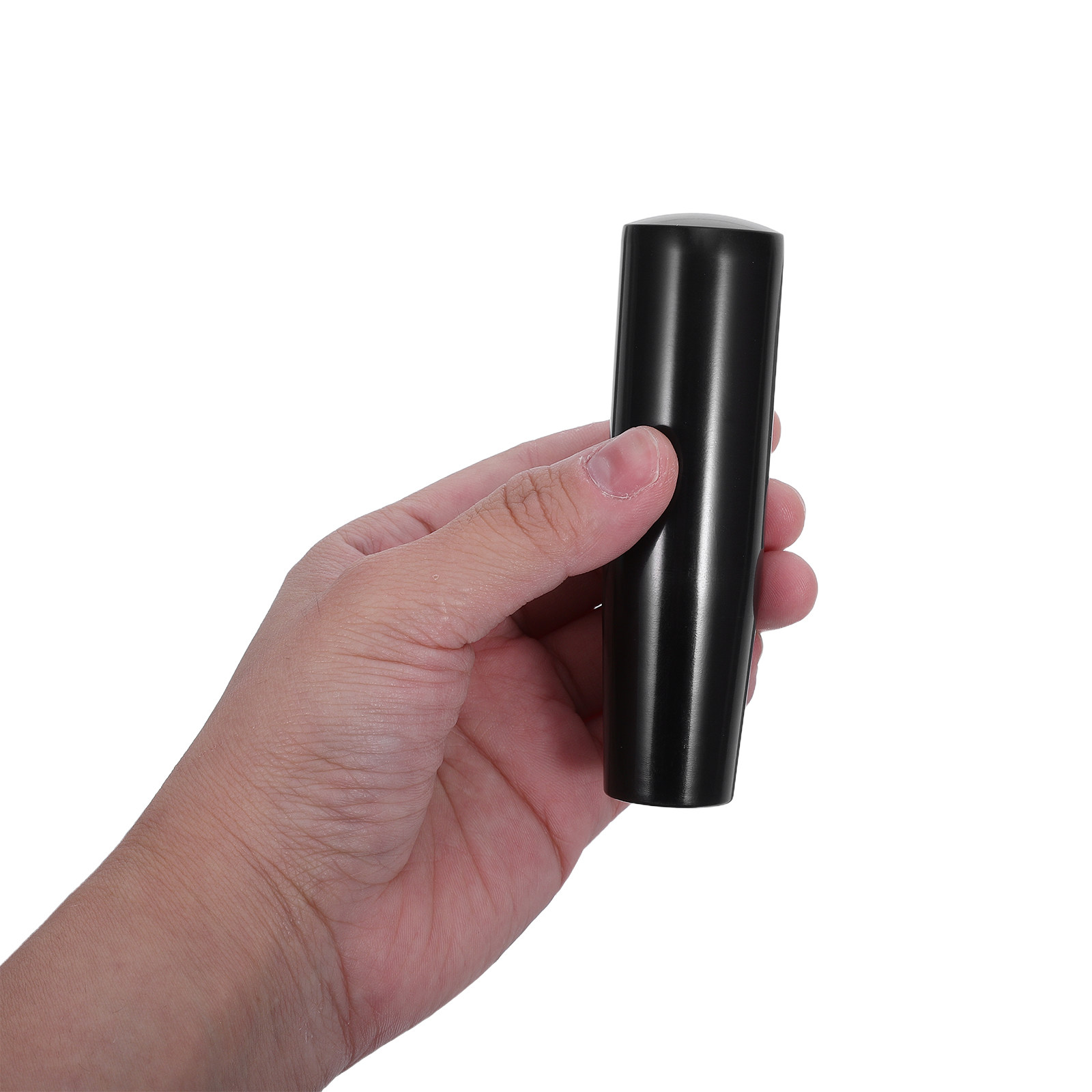 Door Handle - ด้ามจับหมุนสีดำ 10 ซม. พร้อมเกลียวในสำหรับผู้หญิง ปลอกจับพร้อมแทรกทองแดง ปุ่มควบคุมเครื่องมืออุตสาหกรรม