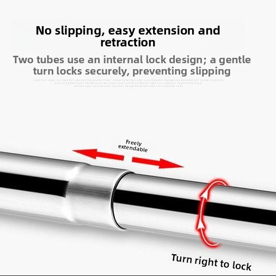 Curtain Rods - ราวแขวนผ้าอาบน้ำรูปโค้ง ไม่ต้องเจาะ รูปตัว L ครึ่งวงกลม แบบม่าน