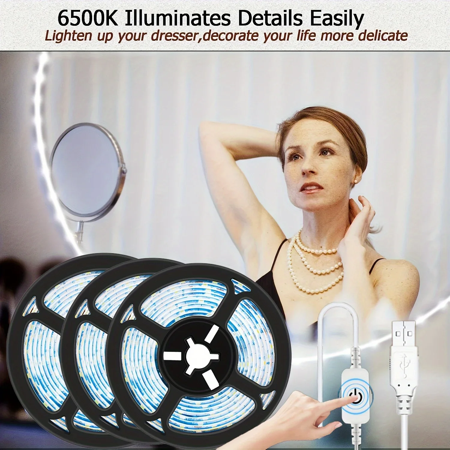 Light Switch - USB ไฟ LED Strip 5V 2835
