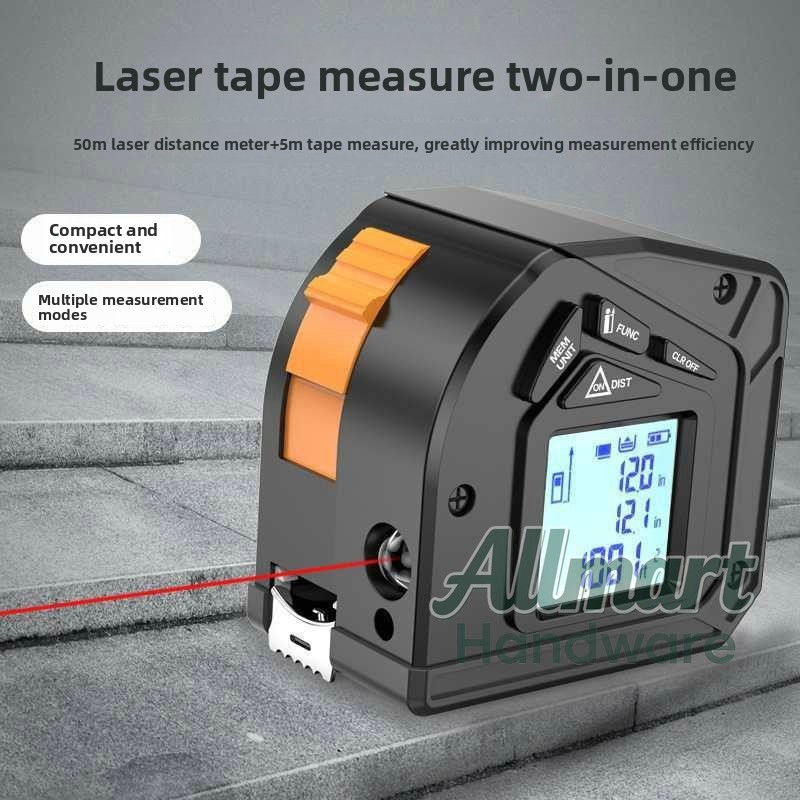 เครื่องวัดระยะเลเซอร์ 50 ม. พร - Tape Measure บทวิจารณ์และราคา