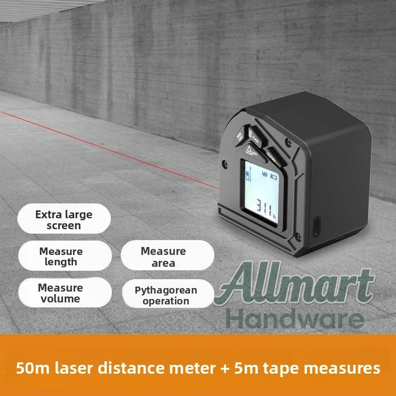 เครื่องวัดระยะเลเซอร์ 50 ม. พร - Tape Measure บทวิจารณ์และราคา