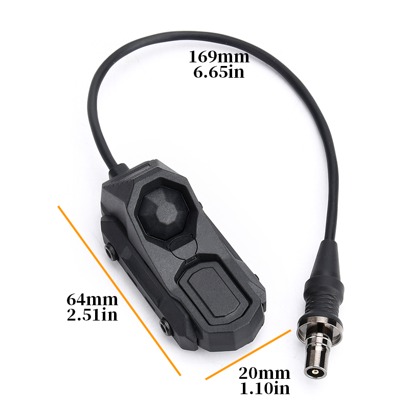 หัวไฟฉายยุทธวิธีสำหรับไฟฉาย Su - Light Switch บทวิจารณ์และราคา
