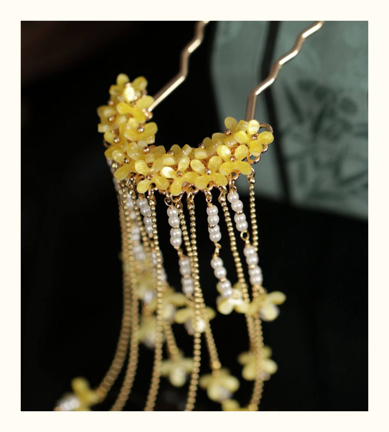 กิ๊บติดผมลายดอกหอมหมื่นลี้แบบโ - Curtain Rods บทวิจารณ์และราคา