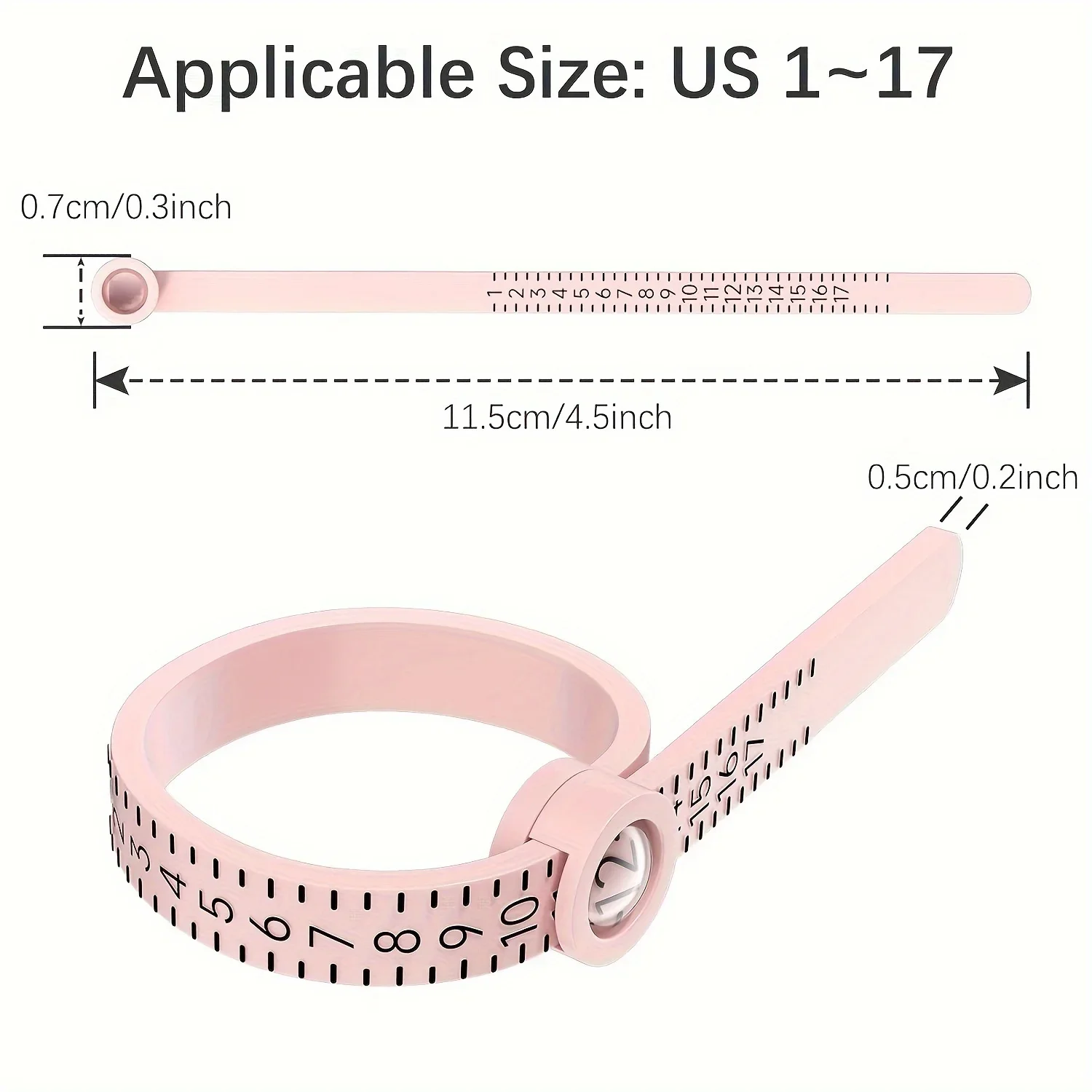 เครื่องมือวัดขนาดแหวนแบบอเมริก - Tape Measure บทวิจารณ์และราคา