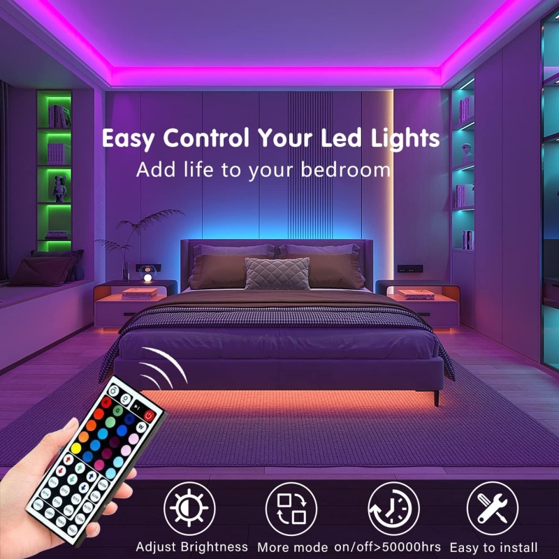 ไฟ LED แบบเส้น USB DC 5V ควบคุ - Led Strip Lights บทวิจารณ์และราคา