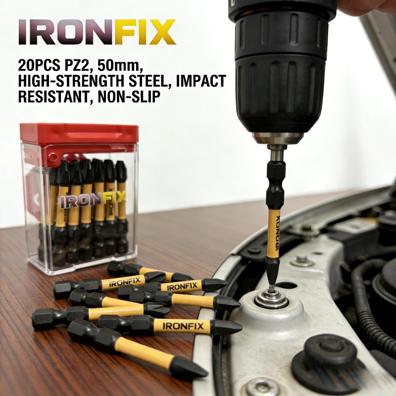 ชุดดอกไขควง PZ2 คุณภาพสูง 20 ช - Drill Bits บทวิจารณ์และราคา