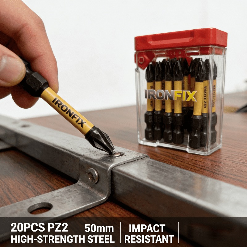 ชุดดอกไขควง PZ2 คุณภาพสูง 20 ช - Drill Bits บทวิจารณ์และราคา