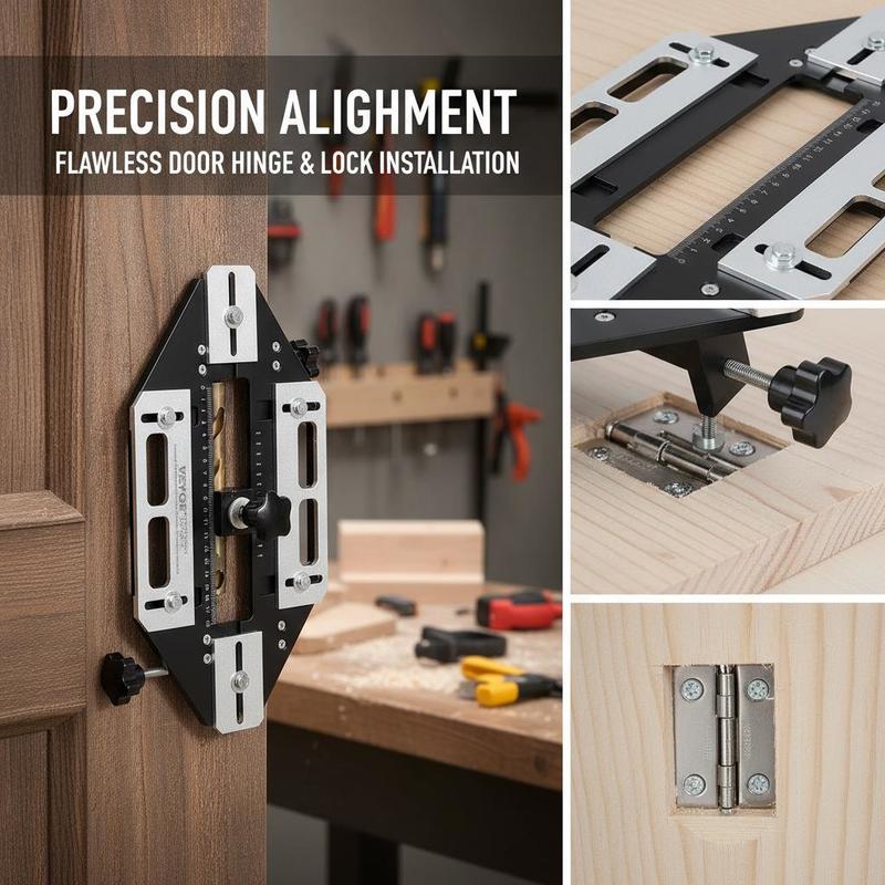 แม่แบบเจาะรูอะลูมิเนียมอัลลอยด - Door Lock บทวิจารณ์และราคา