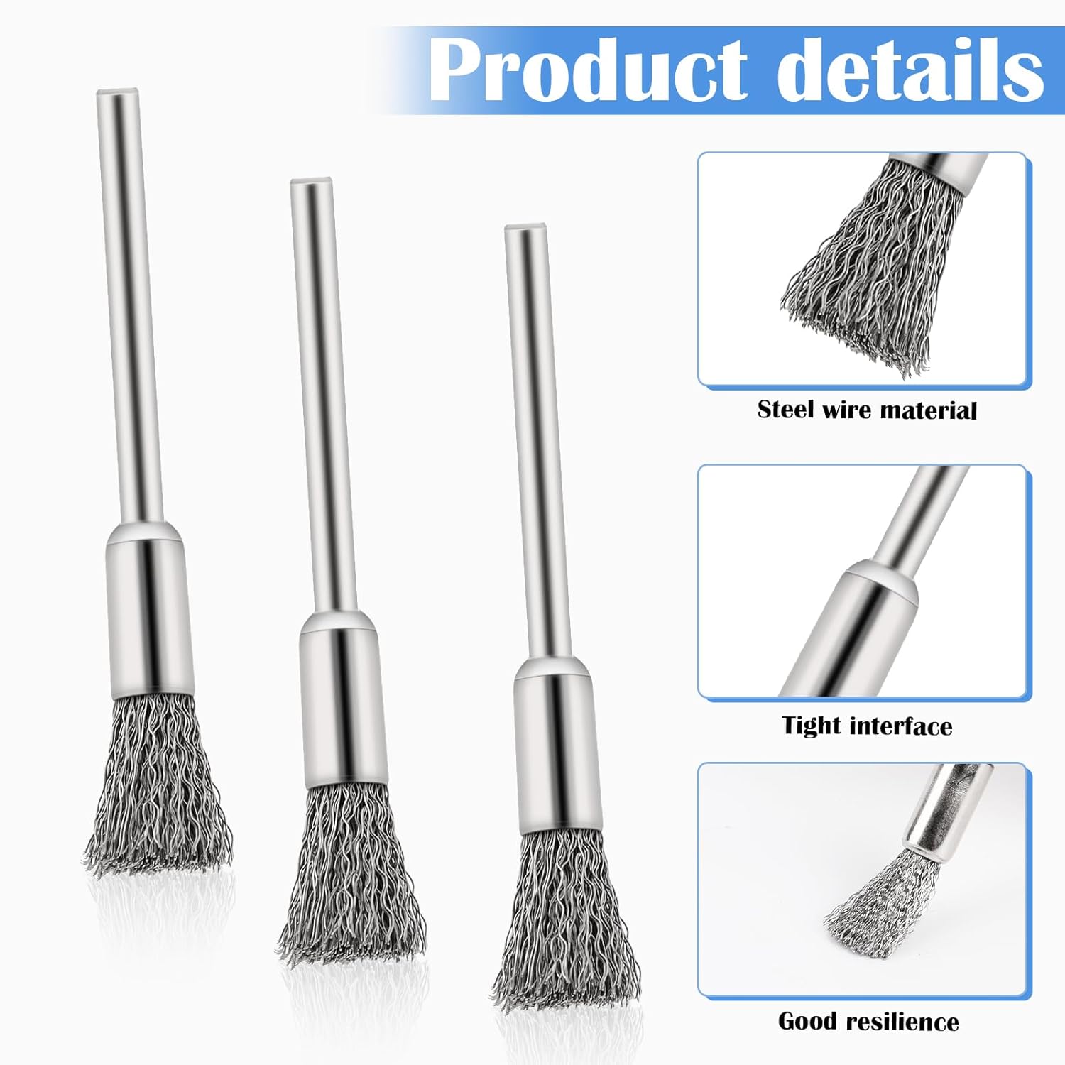 แปรงทำความสะอาดปลายเหล็ก ขนาด  - Paint Brush บทวิจารณ์และราคา