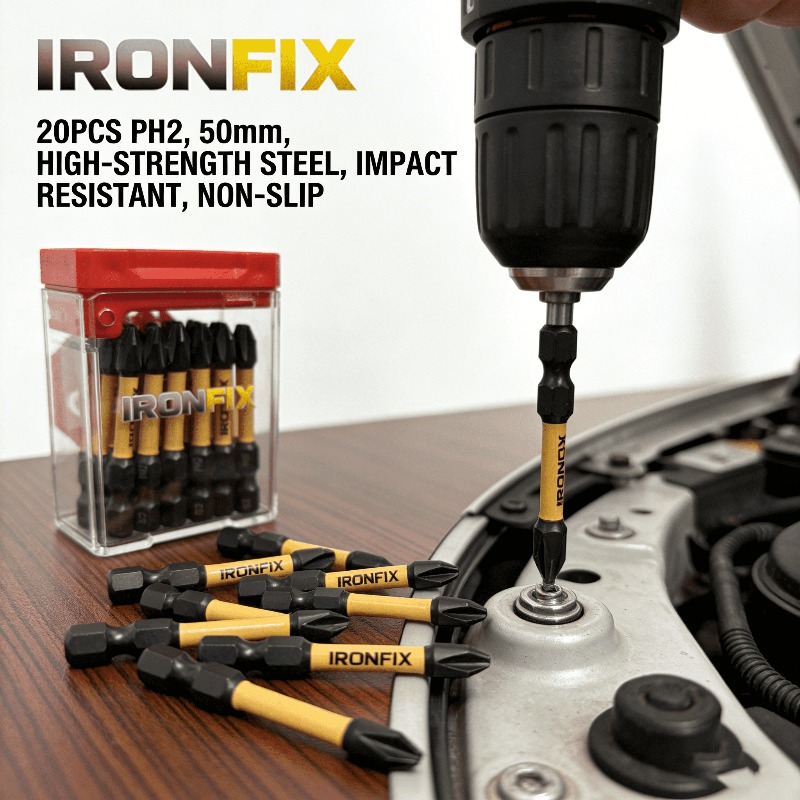 ชุดดอกไขควง PH2 20 ชิ้น ทนทาน  - Drill Bits บทวิจารณ์และราคา