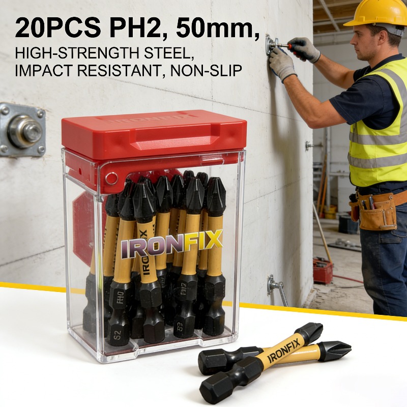 ชุดดอกไขควง PH2 20 ชิ้น ทนทาน  - Drill Bits บทวิจารณ์และราคา