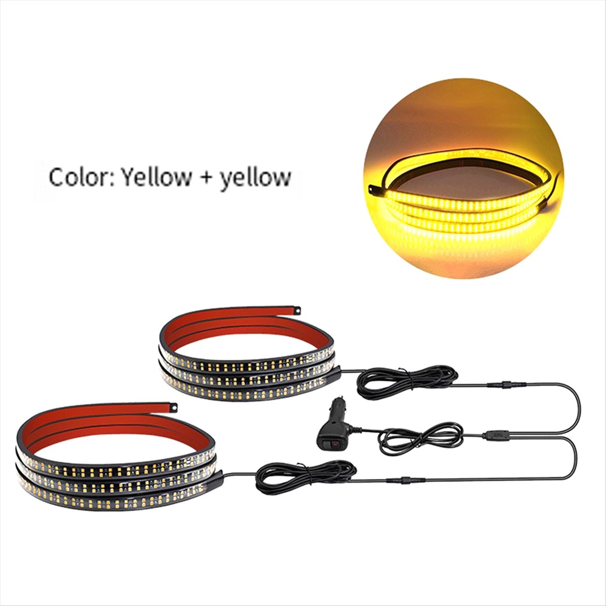 ไฟสโตรบติดท้ายรถ X07A ขนาด 60  - Led Strip Lights บทวิจารณ์และราคา