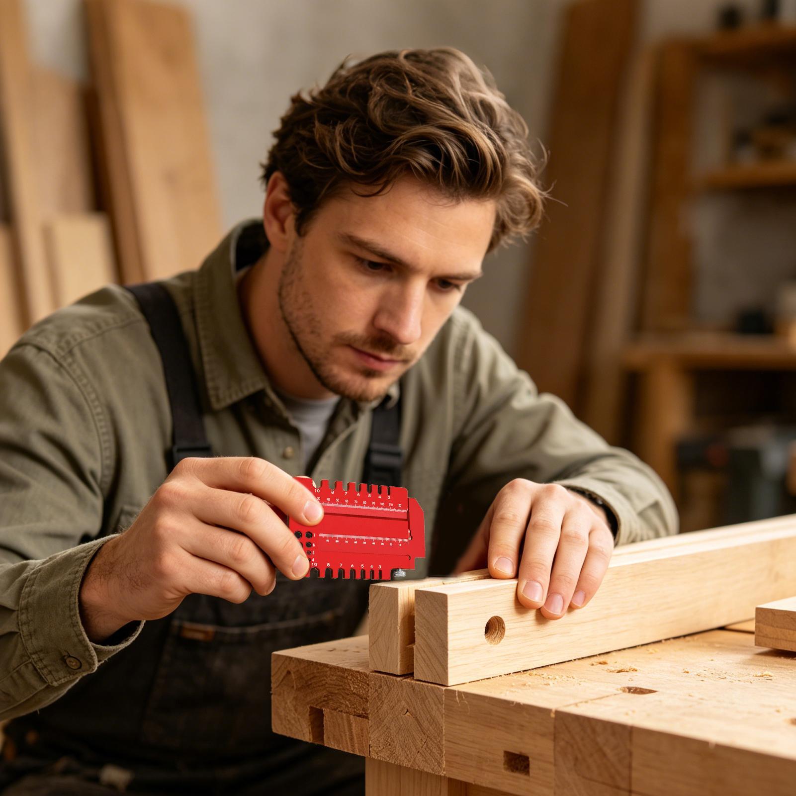 ไม้บรรทัดสำหรับงานก่อสร้าง ไม้ - Home Improvement Mark บทวิจารณ์และราคา