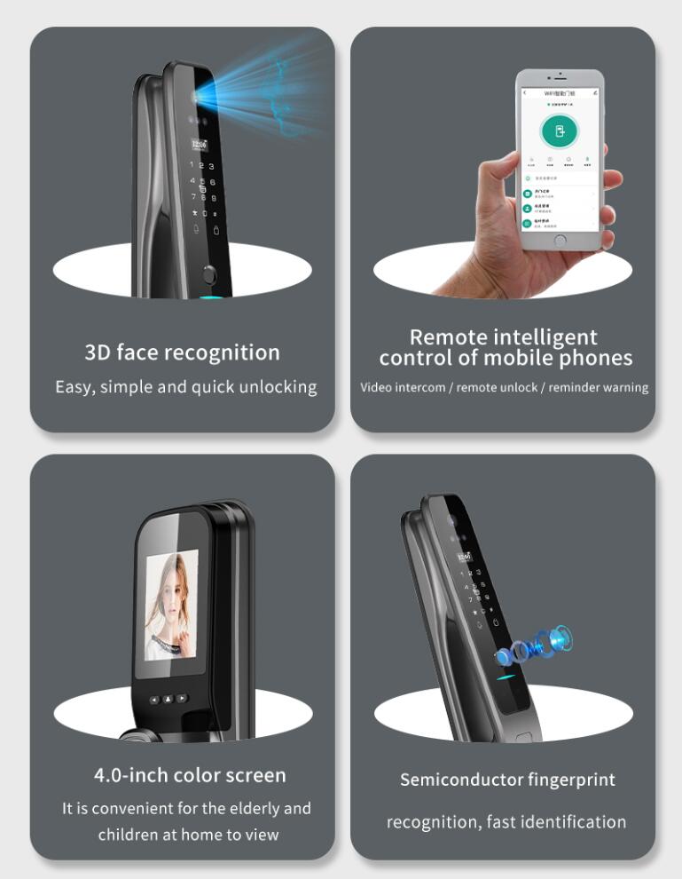 กุญแจล็อคประตูอัจฉริยะอัตโนมัต - Door Lock บทวิจารณ์และราคา