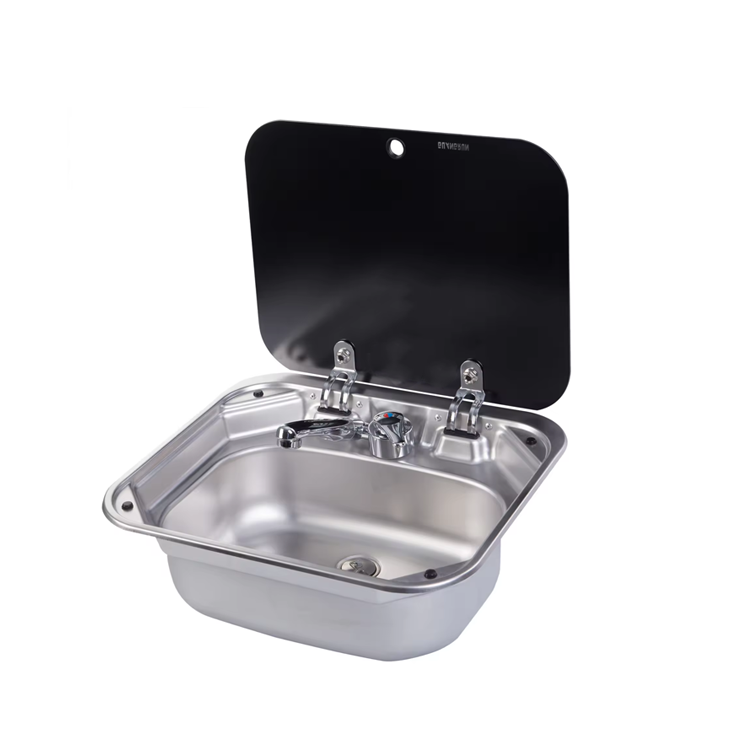 อ่างล้างจานสแตนเลสสำหรับเรือยอ - Faucet บทวิจารณ์และราคา