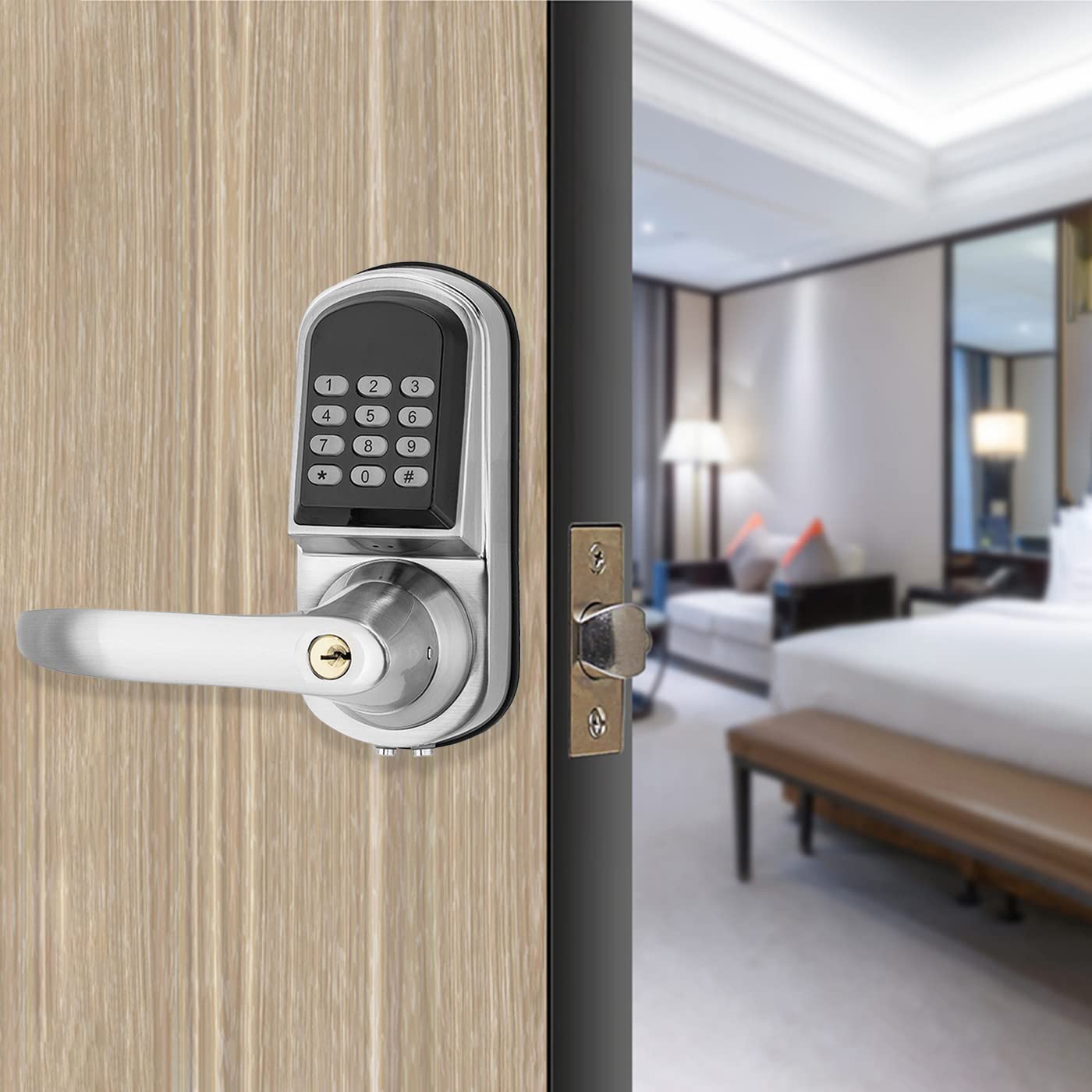 กุญแจล็อคประตูดิจิตอล TTlock B - Door Lock บทวิจารณ์และราคา