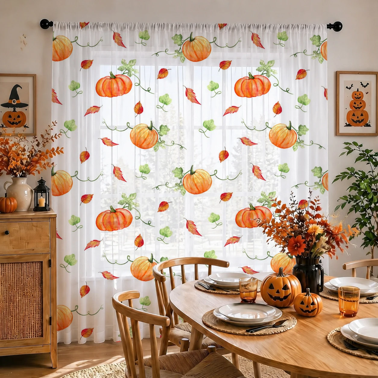 ม่านโปร่งแสงสำหรับตกแต่งบ้านลา - Curtain Rods บทวิจารณ์และราคา