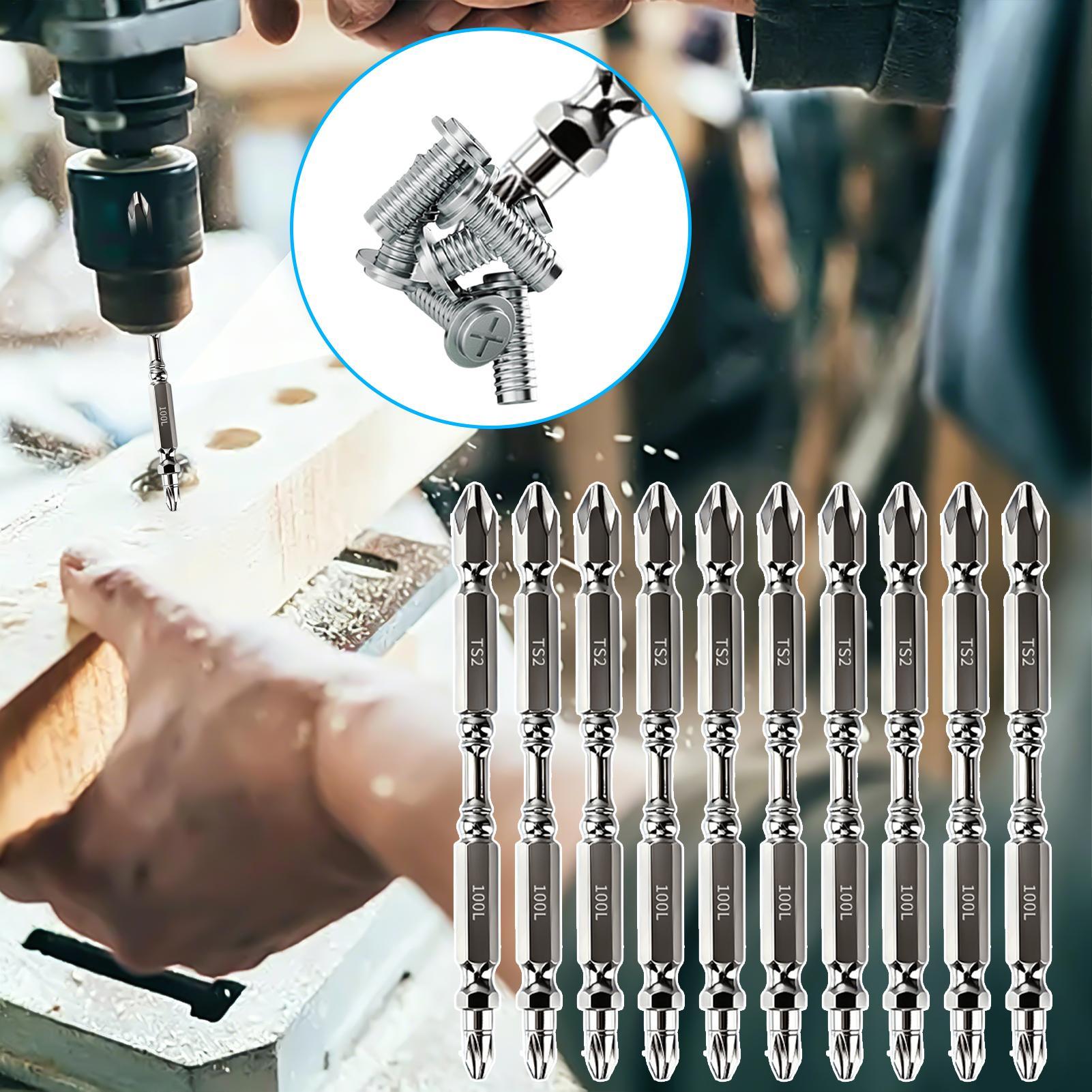 ชุดไขควงแม่เหล็กแบบหนา หัวหกเห - Drill Bits บทวิจารณ์และราคา