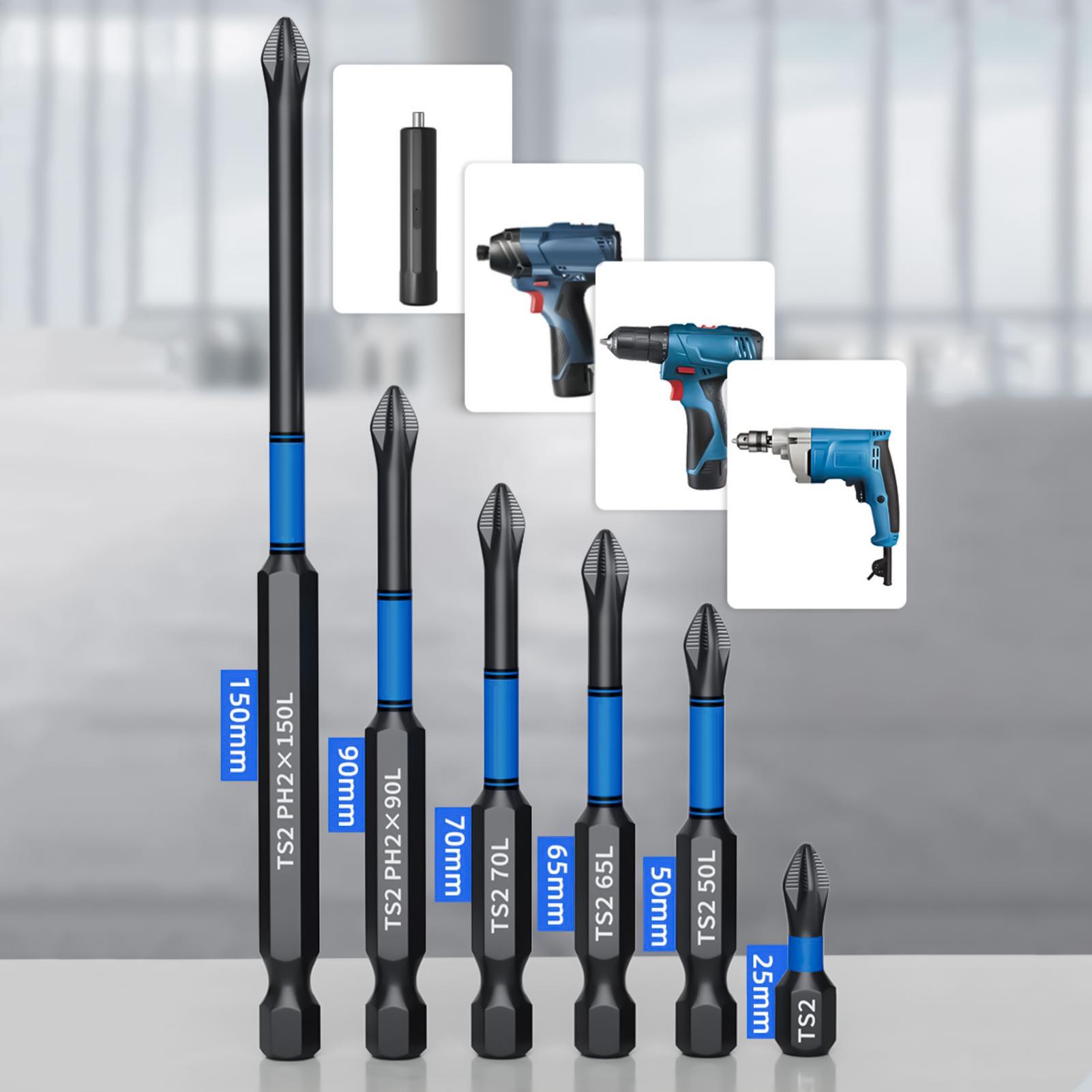 ชุดดอกไขควง 6 ชิ้น แบบแม่เหล็ก - Drill Bits บทวิจารณ์และราคา