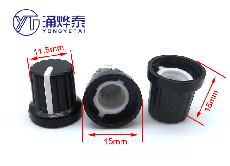 YYT 10PCS 15 มม. ลูกบิดพลาสติก - Home Improvement Mark บทวิจารณ์และราคา