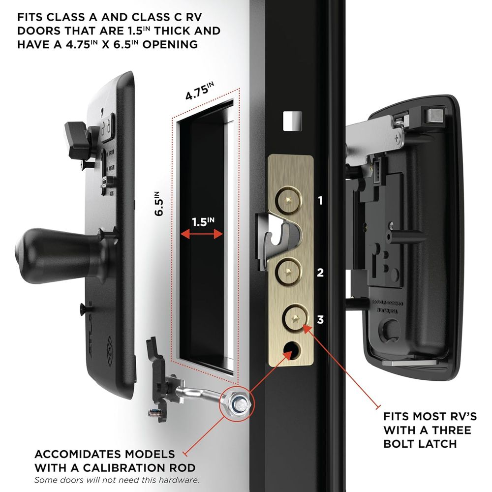 ล็อคประตูรถบ้าน Atlas สำหรับรถ - Door Lock บทวิจารณ์และราคา