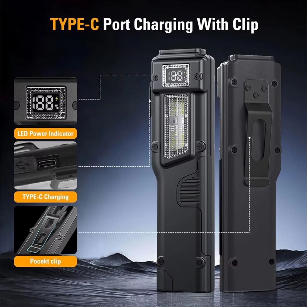 ไฟฉาย LED แบบชาร์จไฟได้ EDC บา - Light Switch บทวิจารณ์และราคา