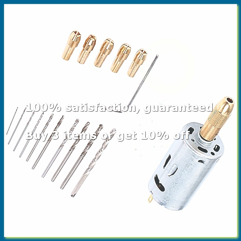 ชุดดอกสว่านไฟฟ้าขนาดเล็ก DC 12 - Drill Bits บทวิจารณ์และราคา