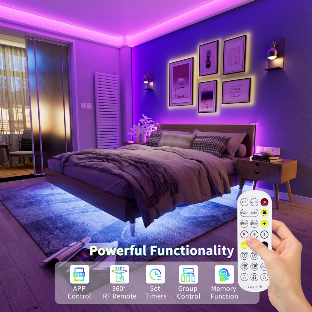 ไฟแถบ LED RGB แบบ COB 5V USB ค - Led Strip Lights บทวิจารณ์และราคา