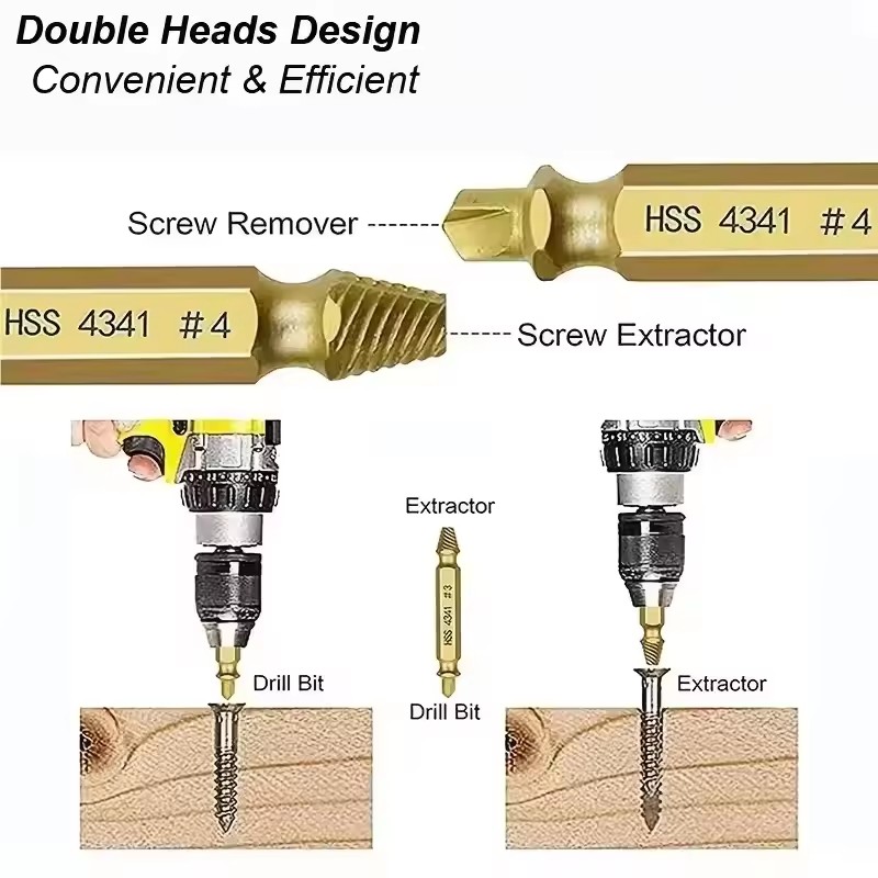 ชุดดอกสว่านถอนสกรูหัก ชุดเครื่ - Drill Bits บทวิจารณ์และราคา