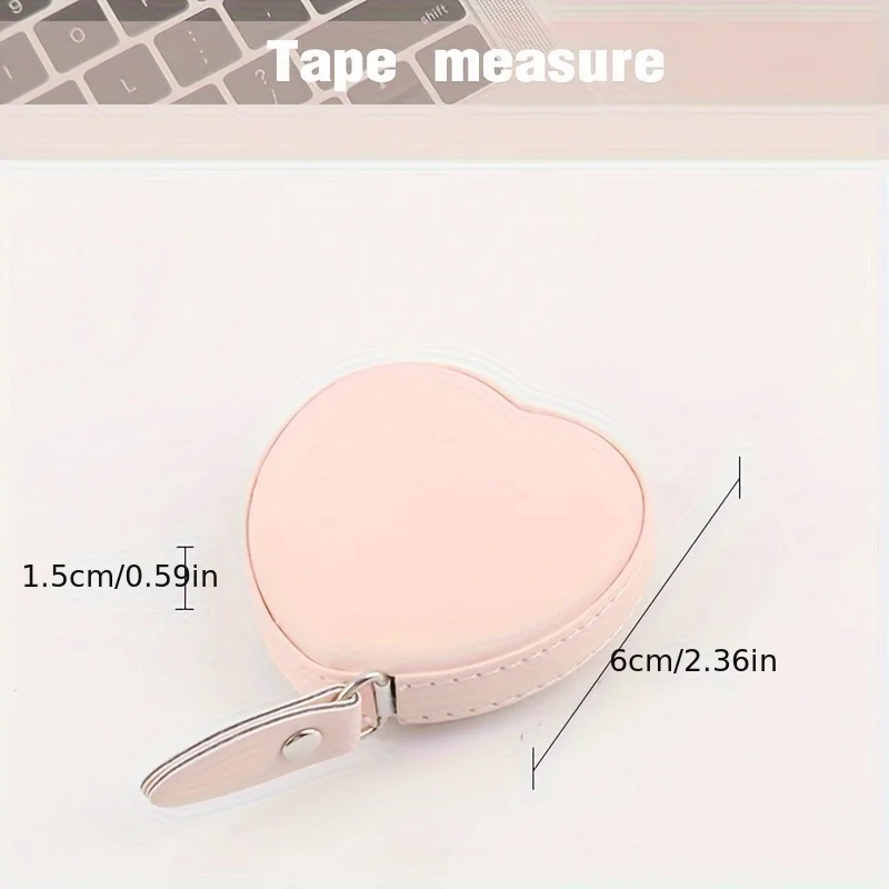 ตลับเมตรหนัง PU สีชมพูอเนกประส - Tape Measure บทวิจารณ์และราคา
