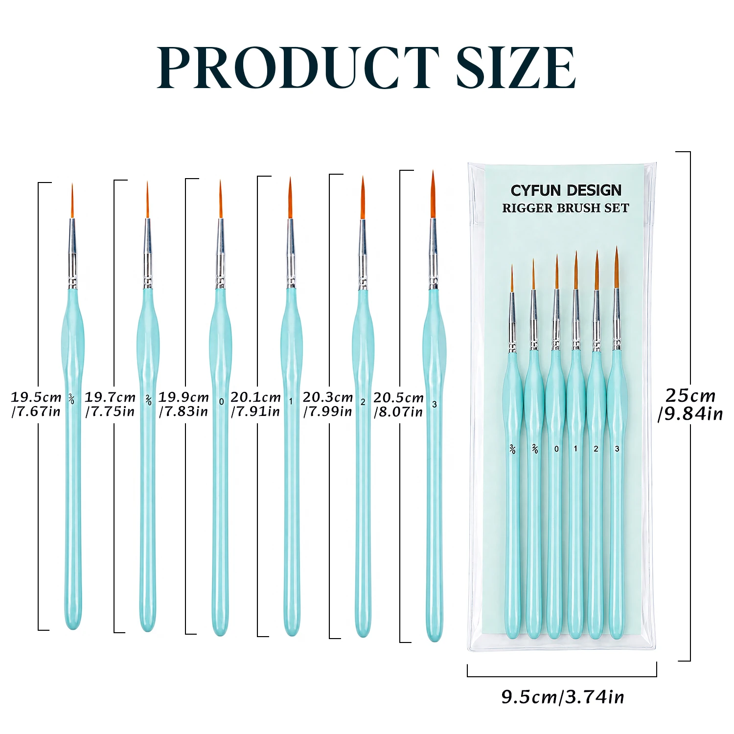 ชุดแปรงทาสี 6 ชิ้น, แปรงปลายละ - Paint Brush บทวิจารณ์และราคา