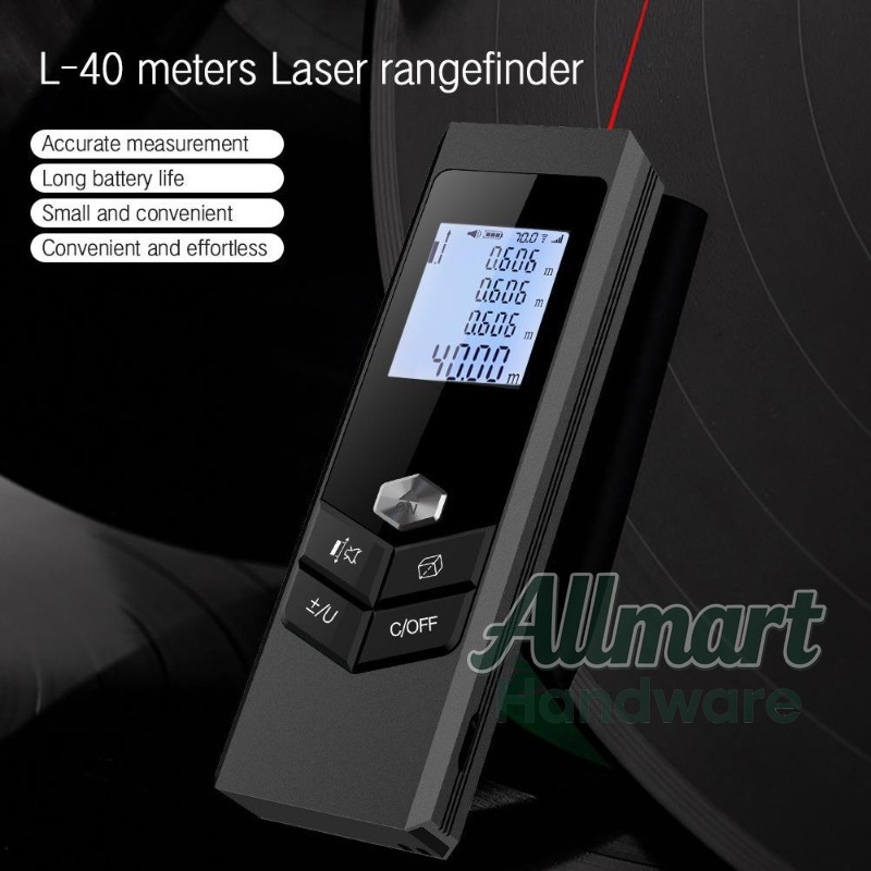 เครื่องวัดระยะเลเซอร์แบบมือถือ - Tape Measure บทวิจารณ์และราคา