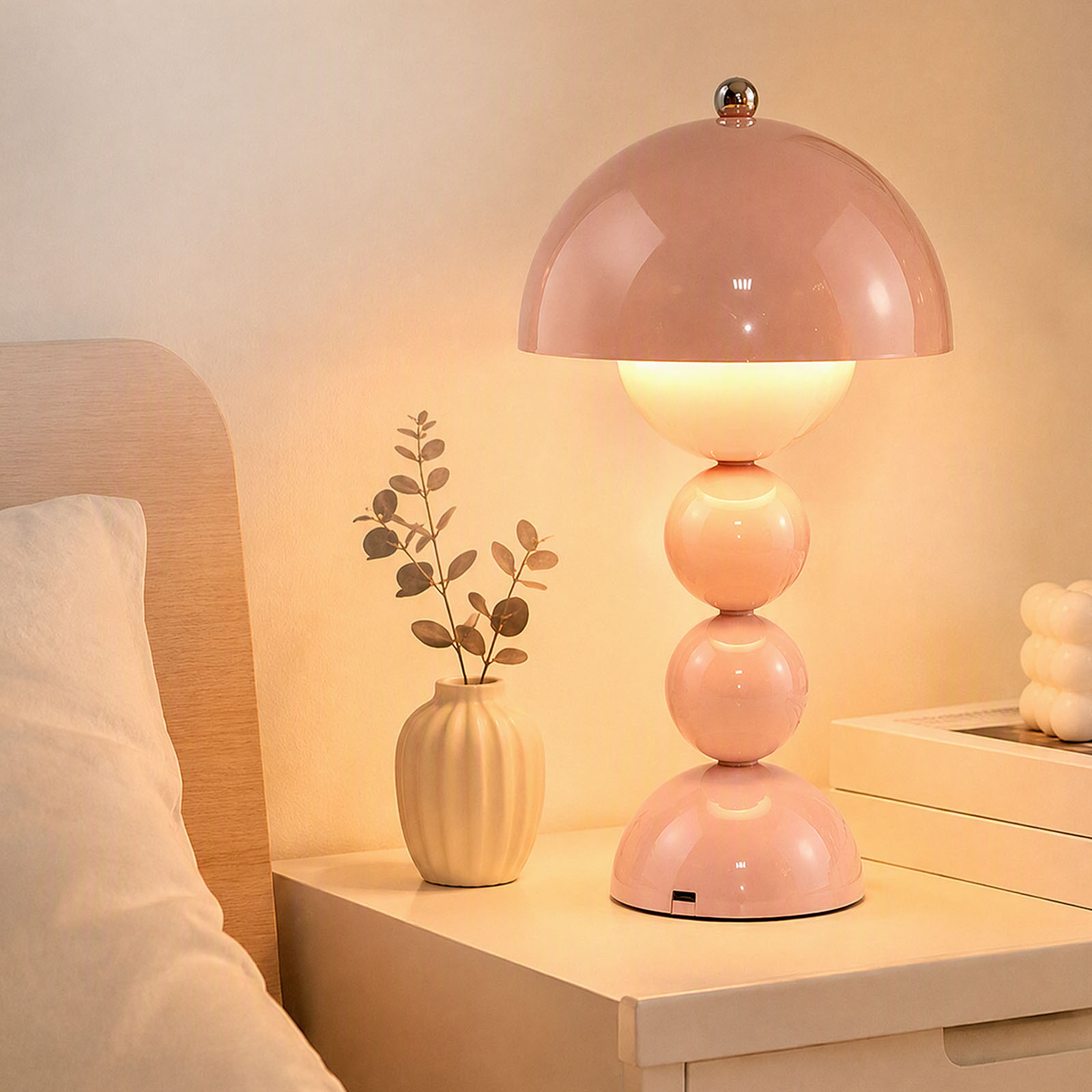 โคมไฟตั้งโต๊ะรูปเห็ดสไตล์วินเท - Light Switch บทวิจารณ์และราคา