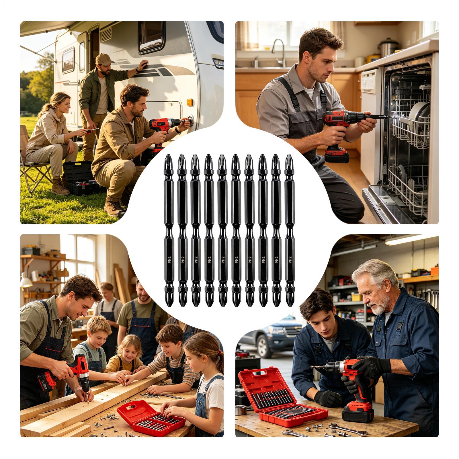 ชุดดอกสว่านแม่เหล็กสองด้านแบบแ - Drill Bits บทวิจารณ์และราคา